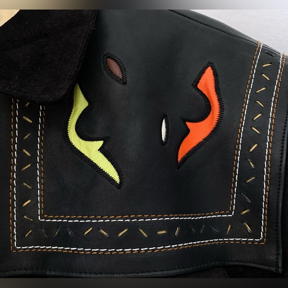 GUESS VTG 92 Georges Marciano Western Trucker Jacket - Picture 14 of 16